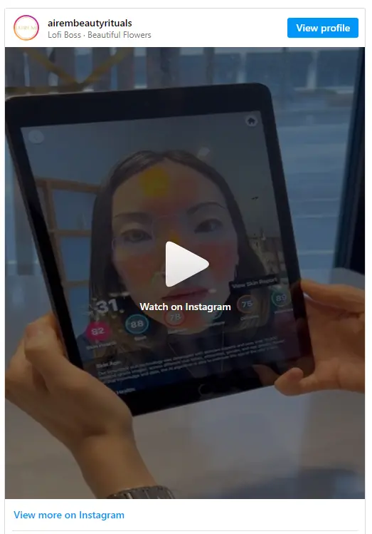 instagram1 Instagram - PERSONALIZE YOUR SKIN CARE ROUTINE WITH AI SKIN ANALYSIS